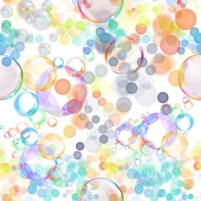 Rainbow bubbles 