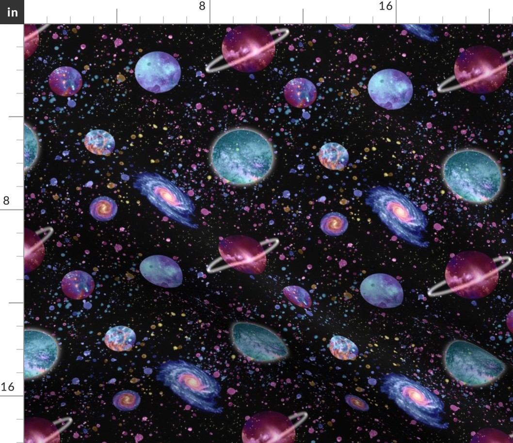 Galactic Galaxy - Neon Vibes