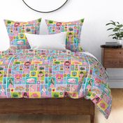 Modern Charm Scout Allover Print - Widthwise Direction