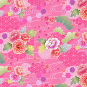 Kimono Fantasy Pink No.1