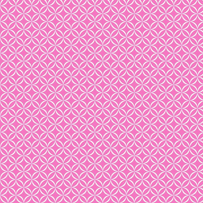 Sashiko Pattern Rose Pink No. 1
