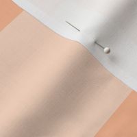 Buffalo Check Peach Fuzz Pantone Color of the Year and Natural white