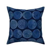 SASHIKO MOON PHASES  SMALL