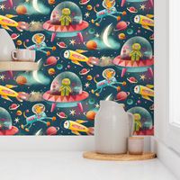 explore space playful planets // large scale 