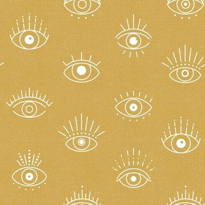 Mystic Eye - Mustard Yellow