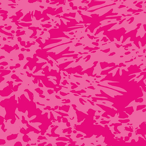 Shadows of Plumeria - Leah- Bubblegum _ Hot Pink