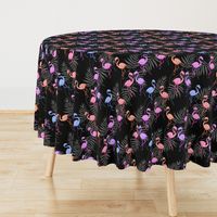 Fantastic Flamingos #2 - black, medium