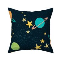 Planets in Space - bright - large scale