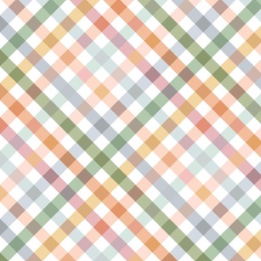 Cottagecore Gingham Checkered French countryside summer Medium Classic Plaid