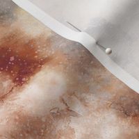 Marble abstract watercolor Copper Small