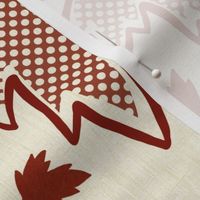 Maple Leaf - medium - vintage, canada, canadian, leaves, red leaves, fall leaves