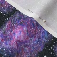 Nebula deep space stars hand-painted