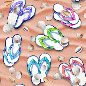 Summer Beachcomber Seashells | Pink Sand