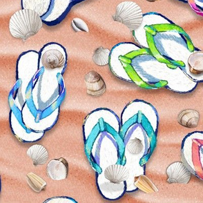 Summer Beachcomber Seashells |Small Pink Sand