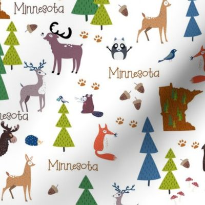 Whimsical Minnesota Forest Small