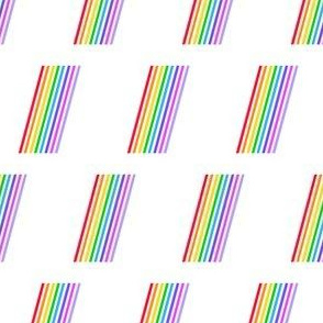 Watercolor rainbow stripes (small)