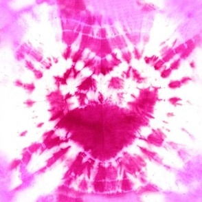 Tie-Dye Pink Heart