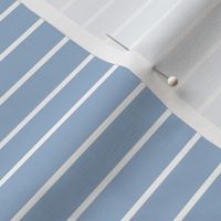 Powder Blue Pin Stripe Pattern Horizontal in White