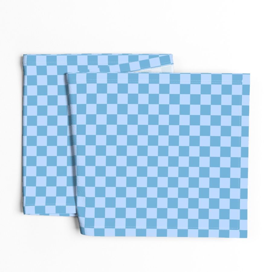 Coastal Blue Checkers