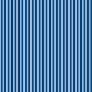 Small Powder Blue Bengal Stripe Pattern Vertical in Blue