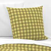 Corn Yellow Plaid, Pastel Yellow Plaid