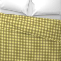 Corn Yellow Plaid, Pastel Yellow Plaid