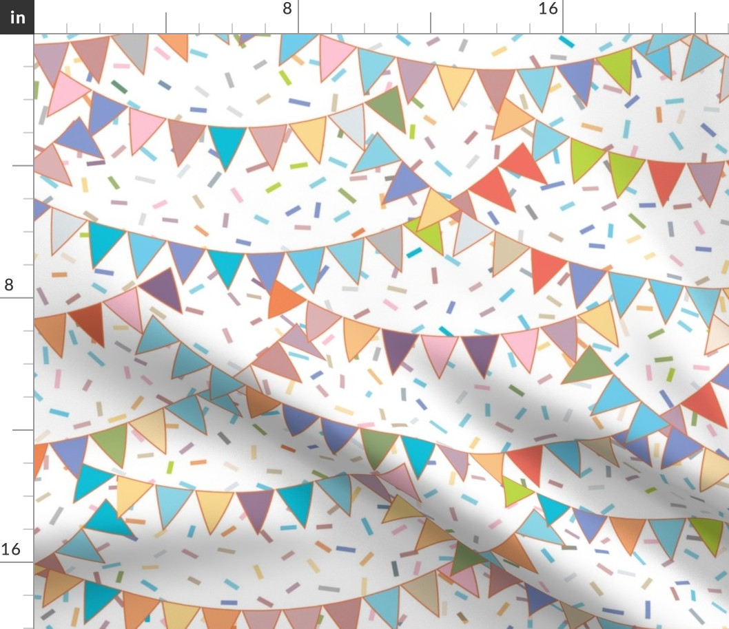 birthday party,  bunting flags, garland with flags, kids birthday, festive garlands, multicolored flags, multicolored garlands, confetti, multicolor confetti, bunting, festive confetti, celebration, rainbow confetti, rainbow garland, multicolored, birthda