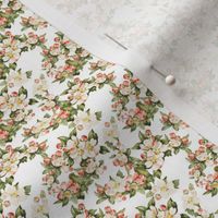 Hudson Floral White | Small Print | Dollhouse