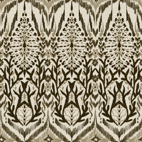 Tribal Abstract (2-Shade Beige)