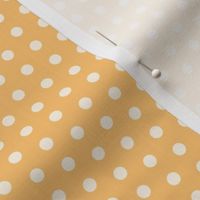 Dots, Polka Dots, Yellow and Light Yellow Polka Dots Summer Fabric, Spring Fabric