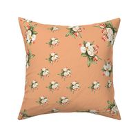 Hudson Floral Insignia in Peach