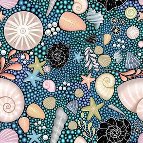 Ocean life Sea Shells