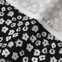 Painted Textures | Floral Ditsy | Black