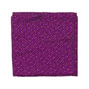 daisy grid on  karmic purple