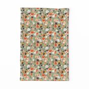 Small Sage Linen Fall Wedding Autumn Floral