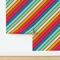 1´´ Rainbow diagonal darks stripe