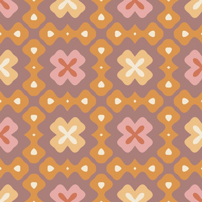 Boho Mustard Geometric Patterns_04