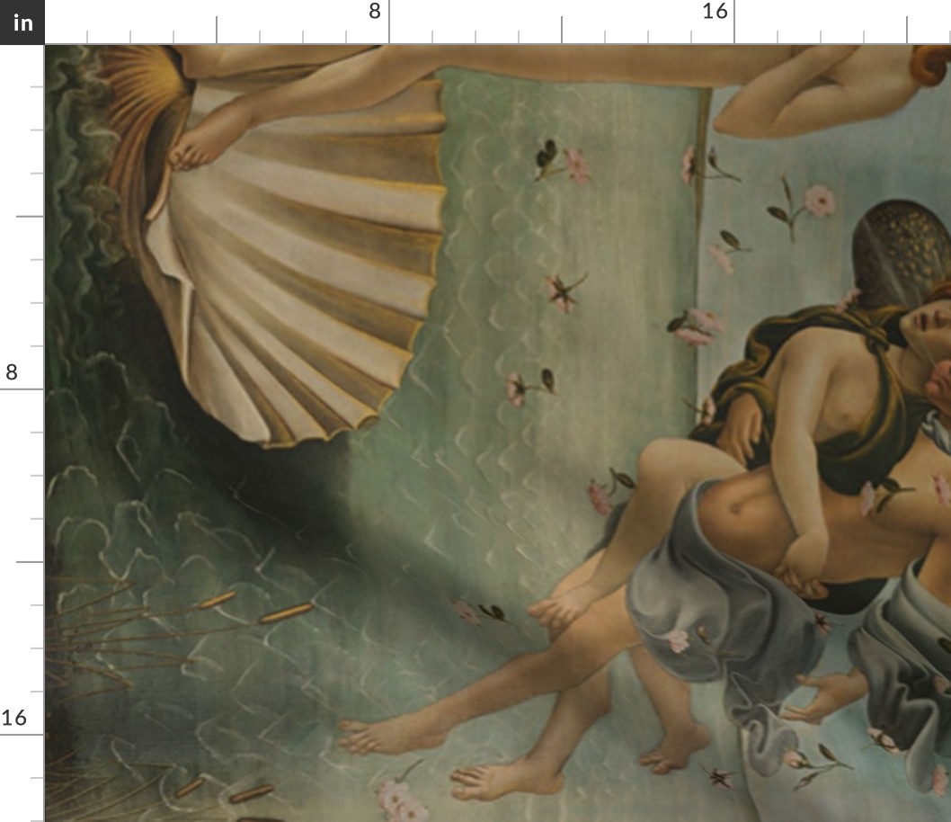 Botticelli Birth of Venus and Primavera Large Vertical