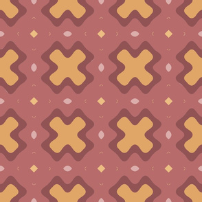 Boho Mustard Geometric Patterns_14