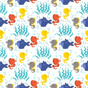 Sea animals pattern 0_01