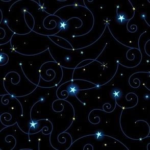 Starry sky. Outer space.