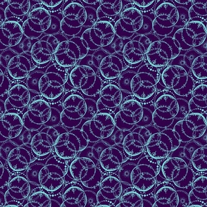 dnd spellcircle purple teal