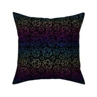 dnd floral line gradient d20 sprinkle 