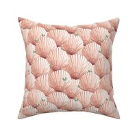 Seashells Pearl Treasure |Small| Hint of Coral+Green