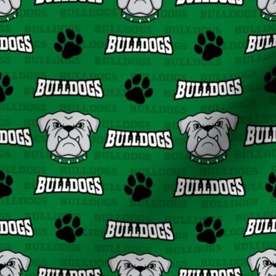 Bulldogs Mascot Kelly Green