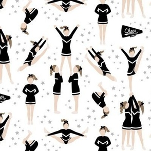 Cheerleading Stunts Black