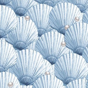 Seashells Pearl Treasure |Small| Cape Cod Blue + Pearl
