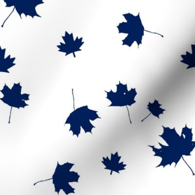 Maple leafs ... at home