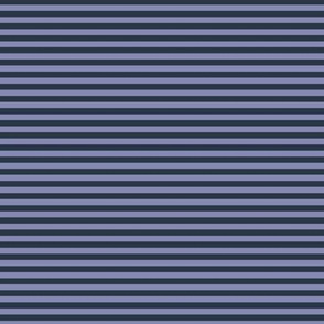 Small Cool Grey Bengal Stripe Pattern Horizontal in Medium Charcoal