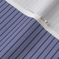 Small Cool Grey Pin Stripe Pattern Horizontal in Medium Charcoal